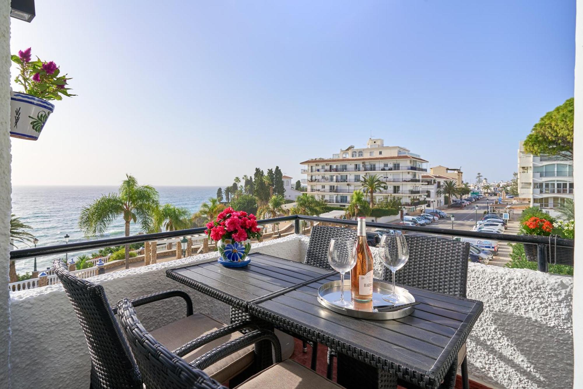 Apartmán Spectacular Sea Views, 2 Bed,2 Bath Nerja Exteriér fotografie